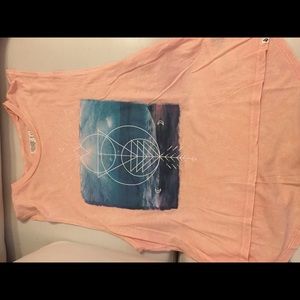 Peach Skater Volcom bohemian beachy muscle tank